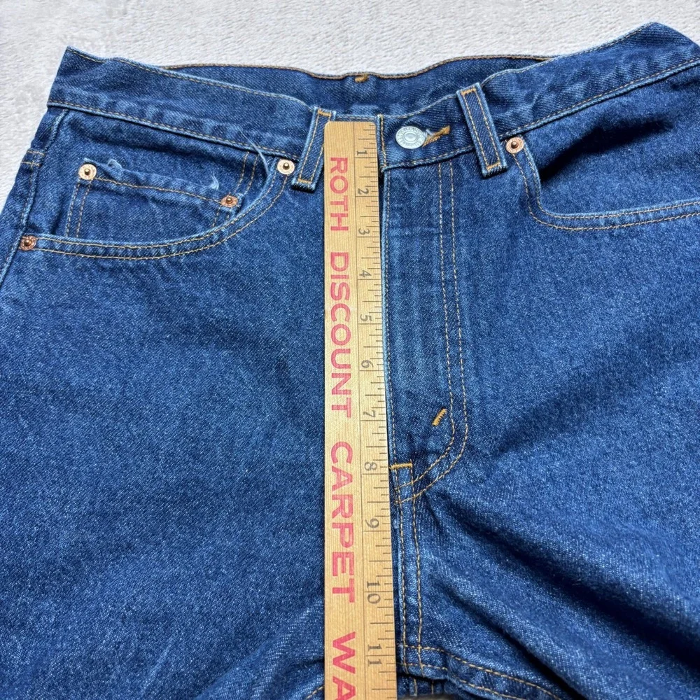 VTG Levi's 517 Jeans Mens 31x34 (Fits 30x33) Boot Cut Blue Denim Y2K